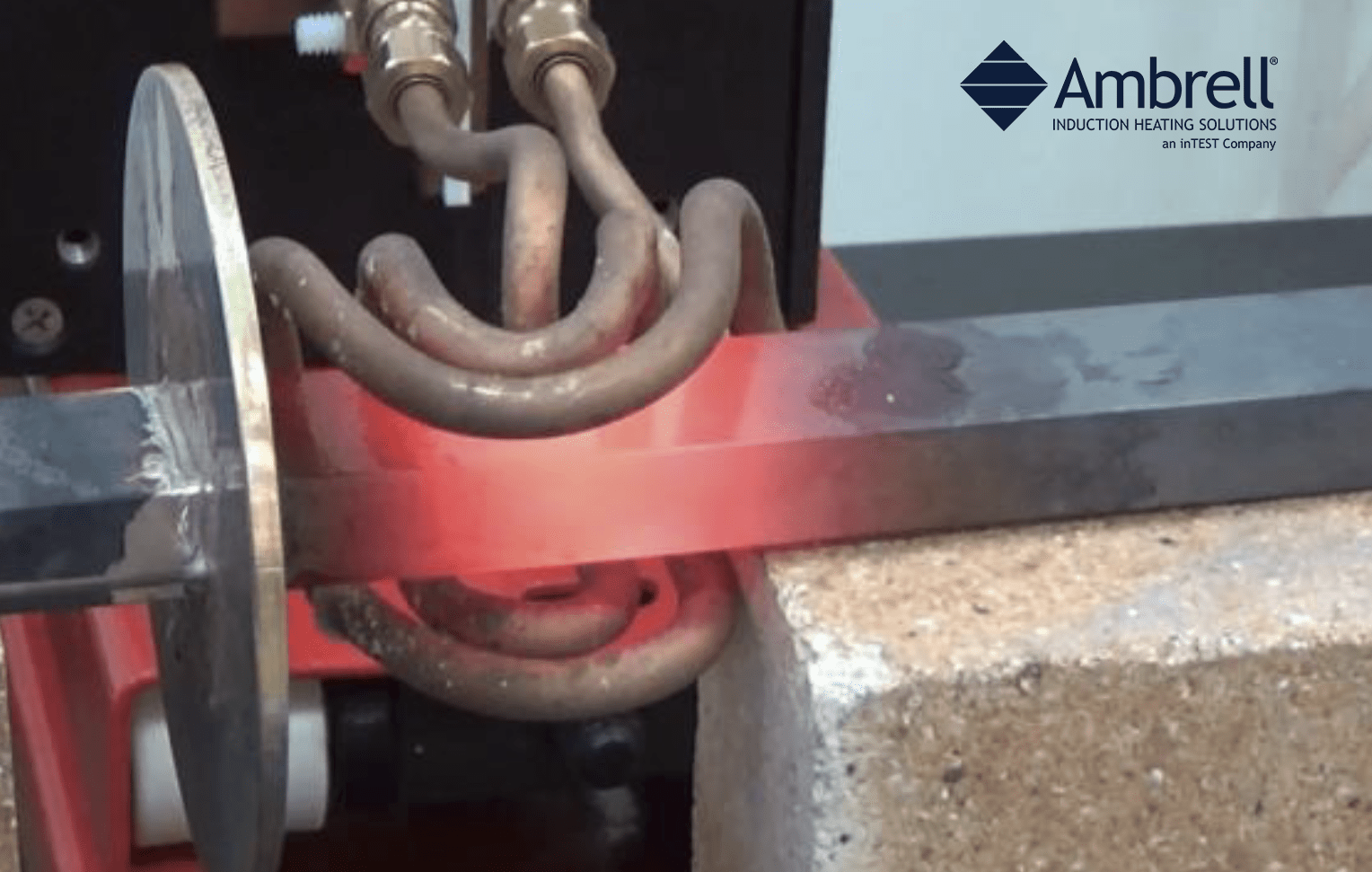 Induction Brazing a Copper Tube & Brass Fitting